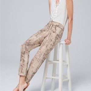 WHBM printed pants